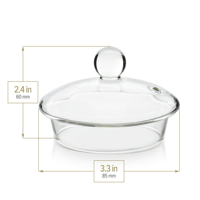 Teabloom Replacement Glass Lid for Teabloom Celebration Glass Teapot - Will Not Fit Other Teapots - Image 2